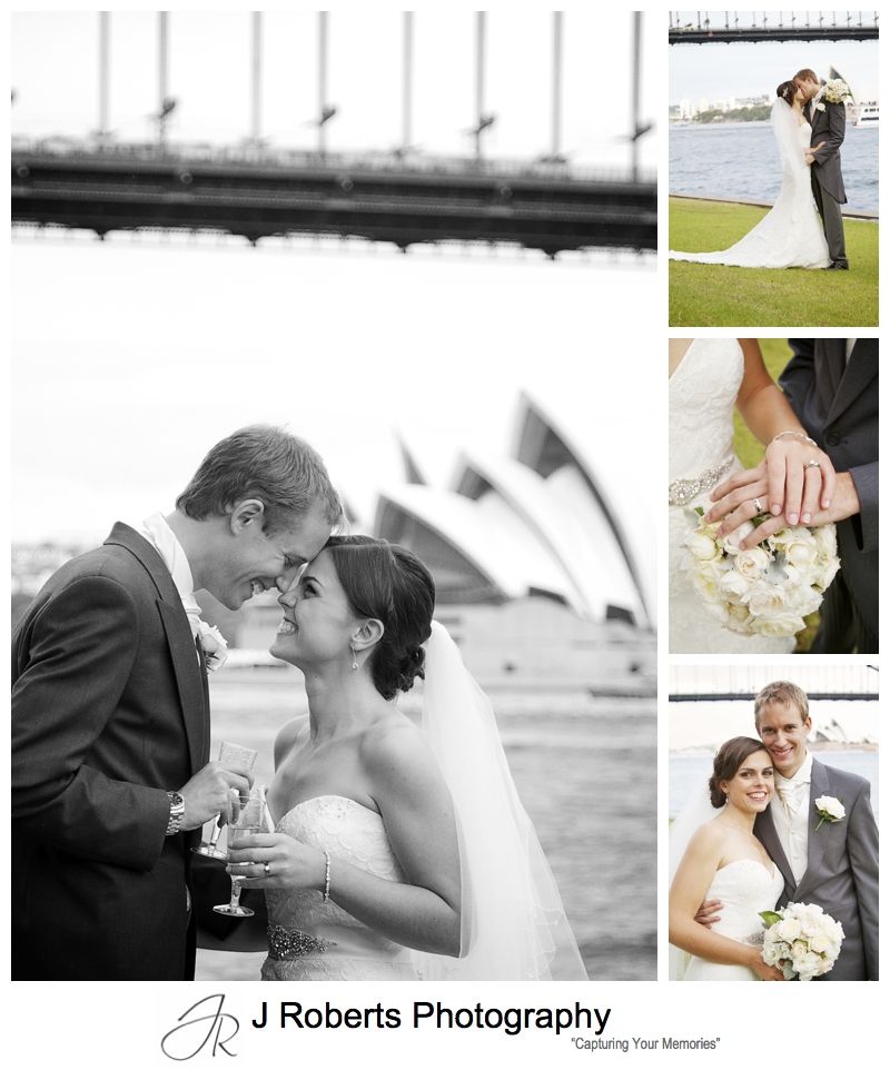 Bridal portraits Blues Point = sydney wedding photography 